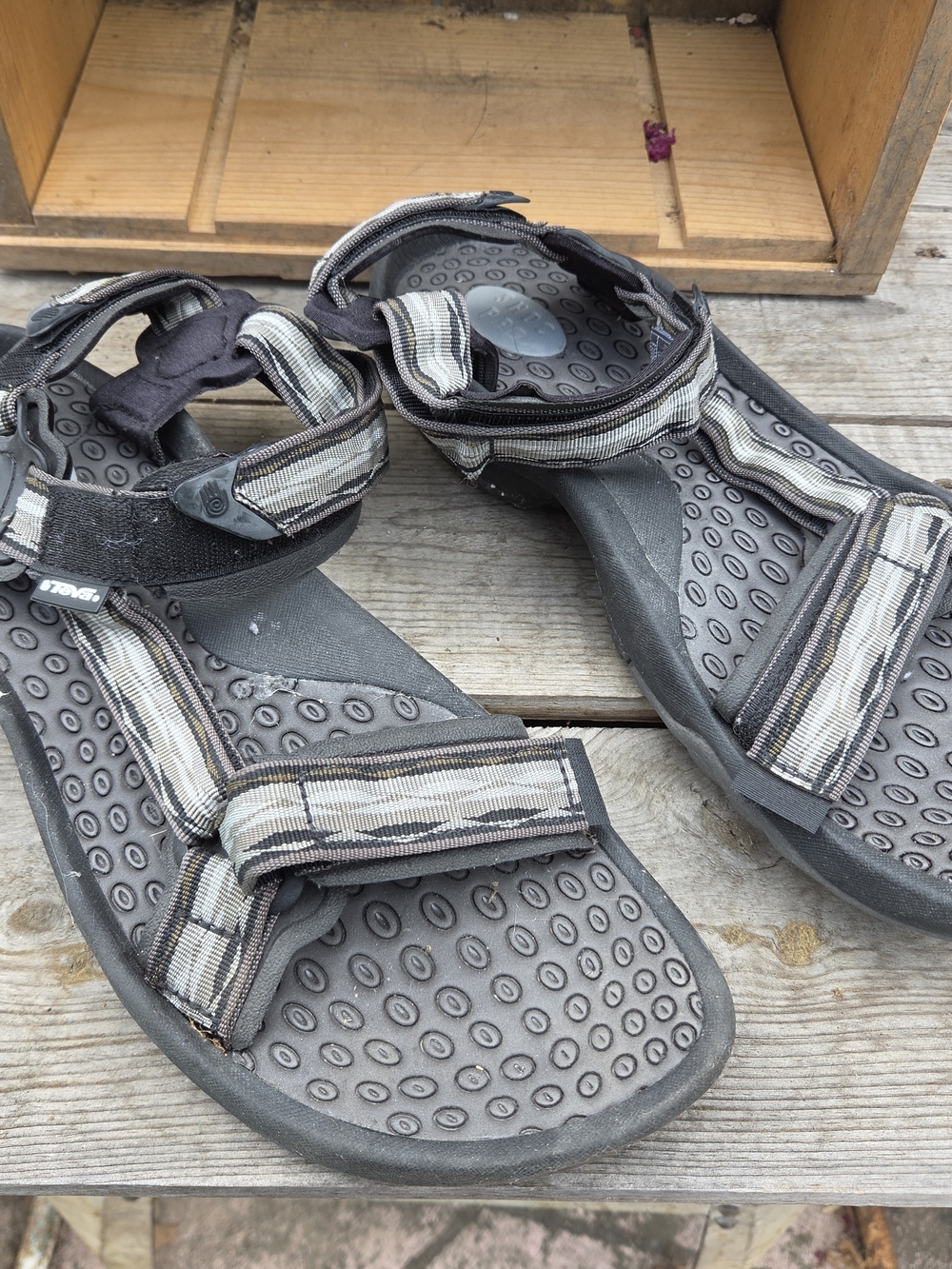 Teva Mens Adjustable Strap Sandals